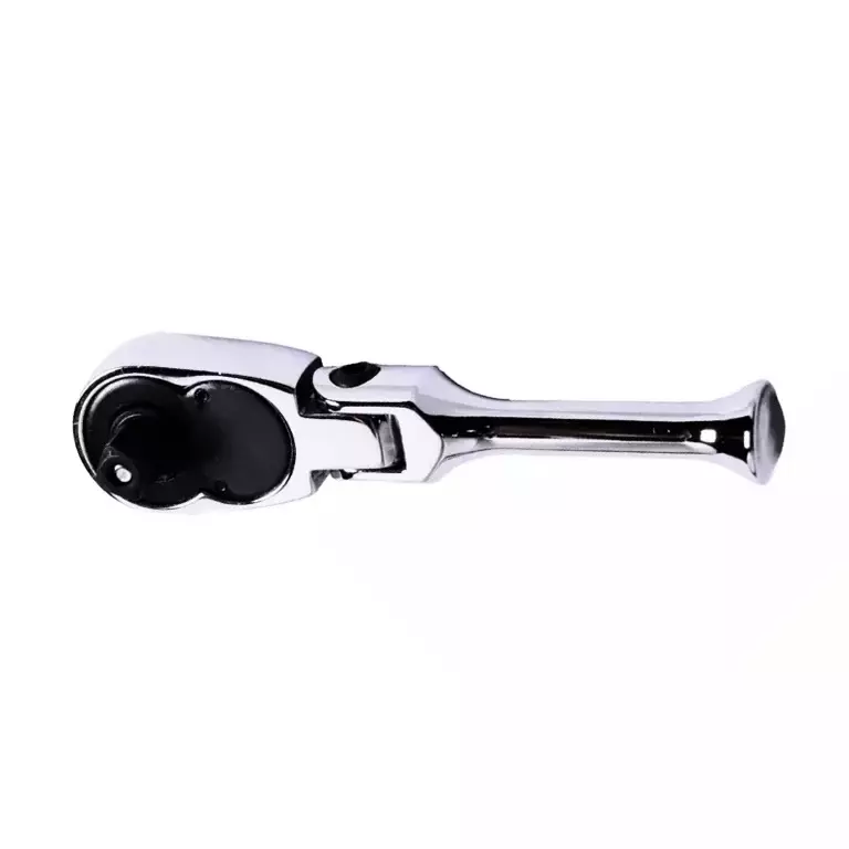 Licota ALH-01082 Трещотка 48 зубов 1/4" шарнирная короткая с металлической ручкой