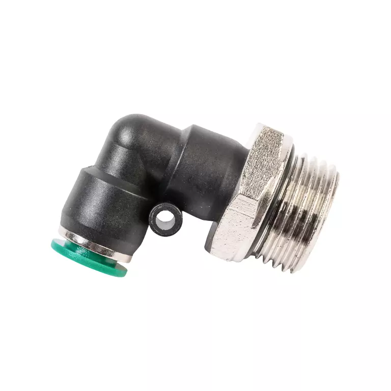 GARWIN PRO 808520-Г-8-12-1 Уголок M1/2" цанга 8 мм, с уплотнением, пластм. корпус