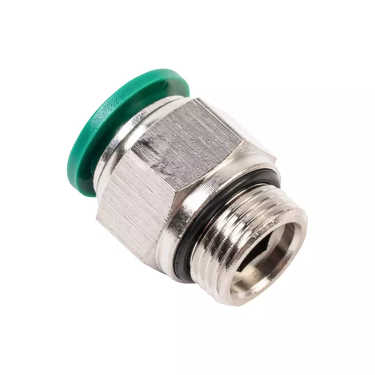 GARWIN PRO 808520-12-38-1 Фитинг цанговый M3/8" 12мм, с уплотнителем, пласт. корпус