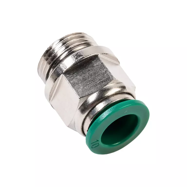 GARWIN PRO 808520-10-38-1 Фитинг цанговый М3/8" 10 мм, с уплотнением, пластм. корпус