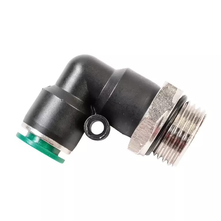 GARWIN PRO 808520-Г-10-12-1 Уголок M1/2" цанга 10 мм, с уплотнением, пластм. корпус