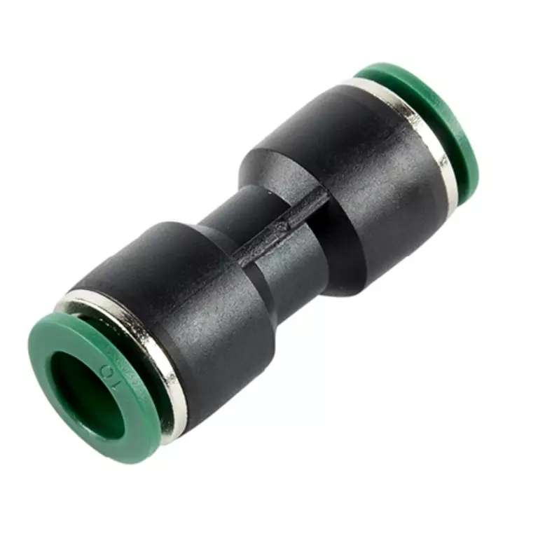 GARWIN PRO 808550-10-10 Фитинг соединитель цанга 10 мм, пластм. корпус GARWIN PRO 808550-10-10 Фитинг соединитель цанга 10 мм, пластм. корпус