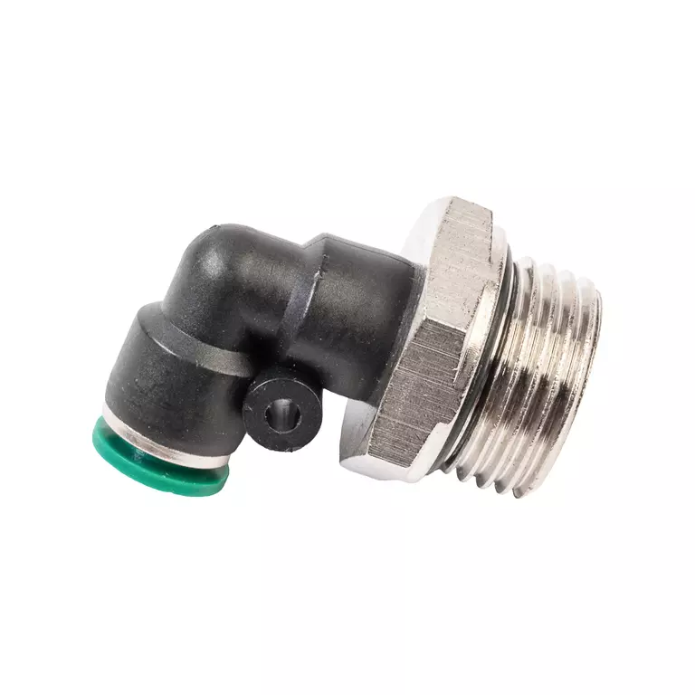 GARWIN PRO 808520-Г-6-12-1 Уголок M1/2" цанга 6 мм, с уплотнением, пластм. корпус GARWIN PRO 808520-Г-6-12-1 Уголок M1/2" цанга 6 мм, с уплотнением, пластм. корпус