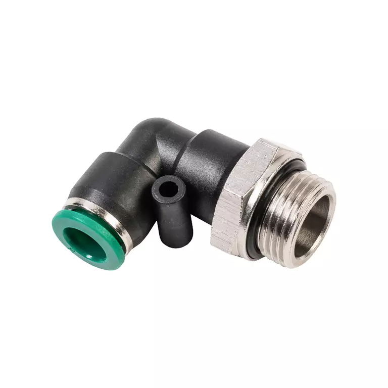 GARWIN PRO 808520-Г-8-38-1 Уголок M3/8" цанга 8 мм, с уплотнением, пластм. корпус GARWIN PRO 808520-Г-8-38-1 Уголок M3/8" цанга 8 мм, с уплотнением, пластм. корпус