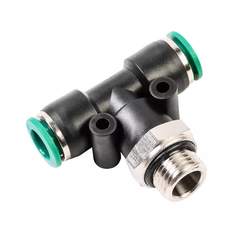 GARWIN PRO 808520-T-8-8-12 Фитинг цанговый Т-тройник М1/2" 8 мм, с уплотнением, пластм. корпус GARWIN PRO 808520-T-8-8-12 Фитинг цанговый Т-тройник М1/2" 8 мм, с уплотнением, пластм. корпус