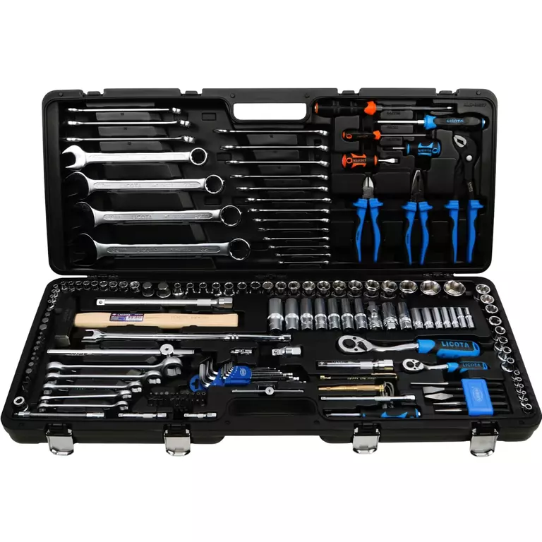 Licota ALK-8023F Набор инструментов 1/4" и 1/2" 6 гр. 167 предметов Licota ALK-8023F Набор инструментов 1/4" и 1/2" 6 гр. 167 предметов