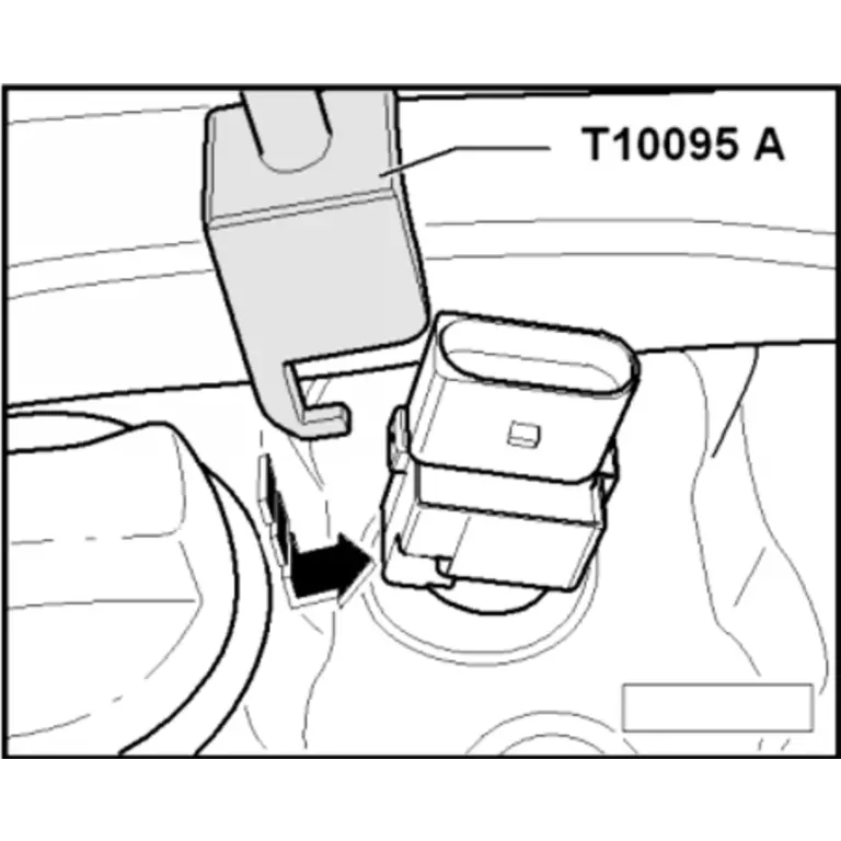 Licota ATA-0449-P2 Съёмник катушки зажигания VAG, T10095A