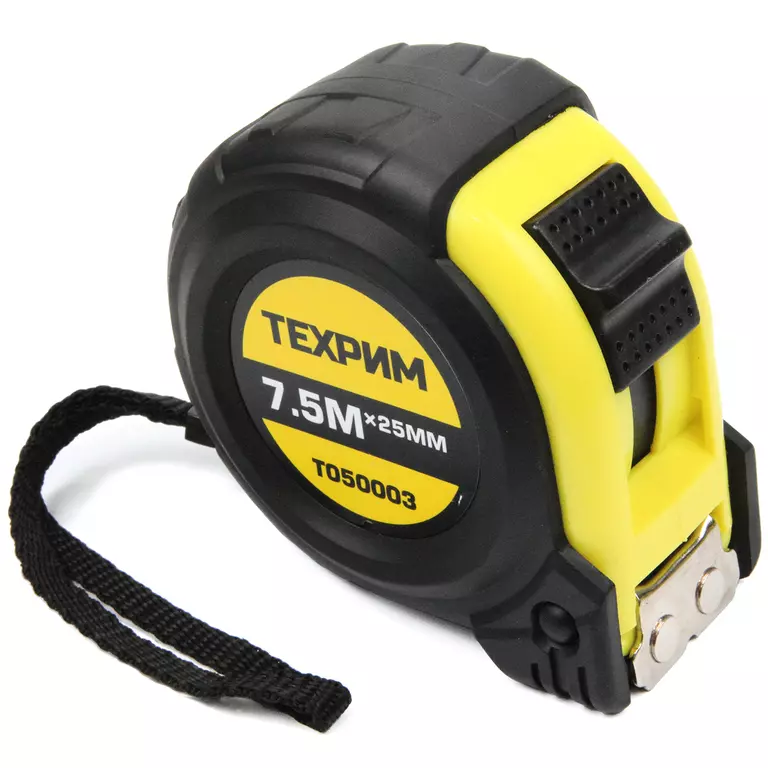 ТЕХРИМ T050003 Рулетка измерительная 7.5м х 25 мм