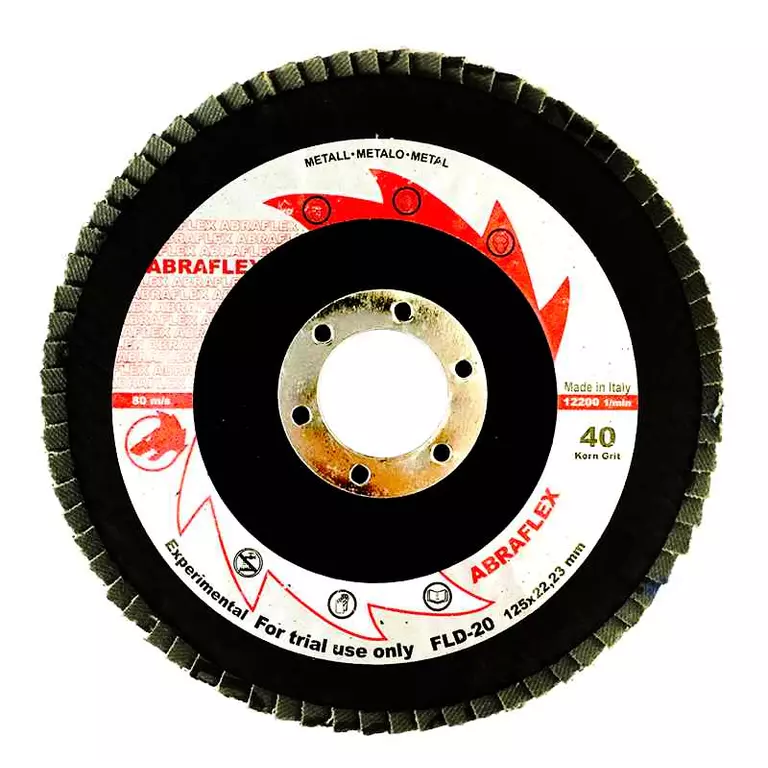 Abraflex УТ0007688 Круг лепестковый торцевой 125х22 FLD-20 P60