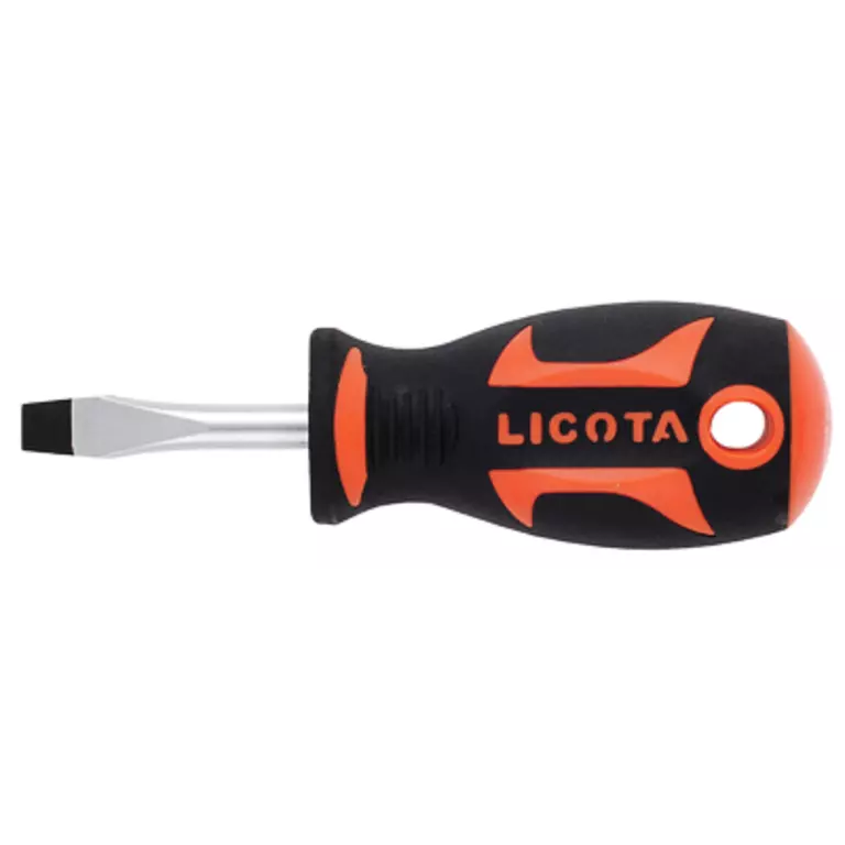 Licota ASD-5303865 Отвертка профессиональная короткая (шлиц) SL6.5, 38 мм Licota ASD-5303865 Отвертка профессиональная короткая (шлиц) SL6.5, 38 мм
