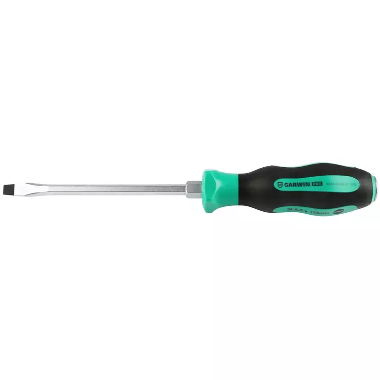 GARWIN 634145-SL6,5*125 Отвертка усиленная цельнометаллическая SL6.5, 125 мм GARWIN 634145-SL6,5*125 Отвертка усиленная цельнометаллическая SL6.5, 125 мм