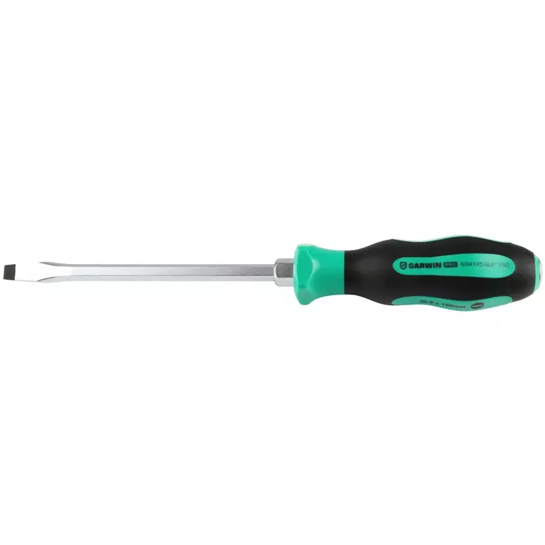 GARWIN 634145-SL8*150 Отвертка усиленная цельнометаллическая SL8, 150 мм