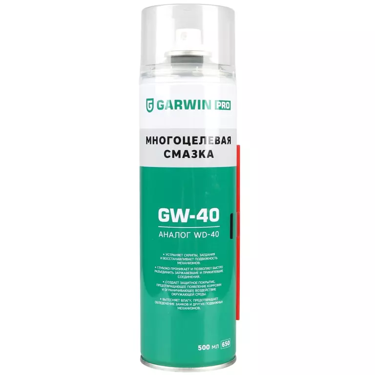 GARWIN PRO 973520-3650 Многоцелевая смазка GARWIN PRO 650 мл GW-40
