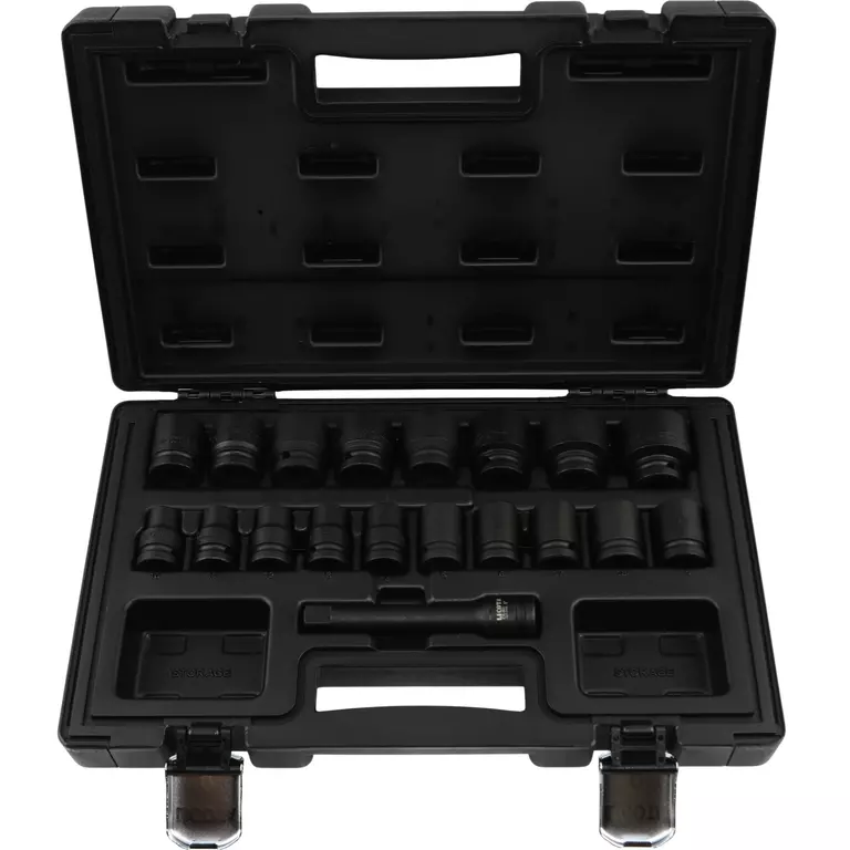 Licota ASA-40018 Набор ударных головок 1/2" 19 пр., 10-32 мм в кейсе Licota ASA-40018 Набор ударных головок 1/2" 19 пр., 10-32 мм в кейсе